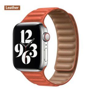 NEW[BAND] Sunset Leather Magnetic For Apple Watch